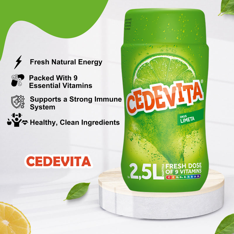 Load image into Gallery viewer, Cedevita Instant 9 Vitamins Drink in Granules 455 g - Lime
