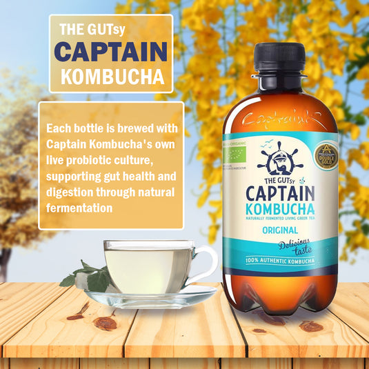 勇敢船长康普茶原味装 12 x 400 毫升