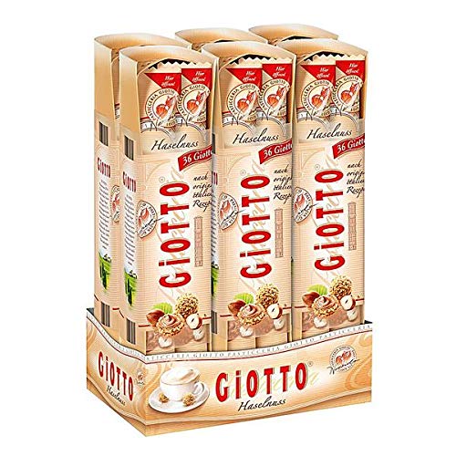 Load image into Gallery viewer, Ferrero Giotto Stuffed Hazelnut Biscuit, 154.8 g (Pack of 6)
