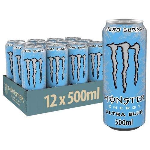 Load image into Gallery viewer, Monster Energy Ultra 12 x 500 ml Blue
