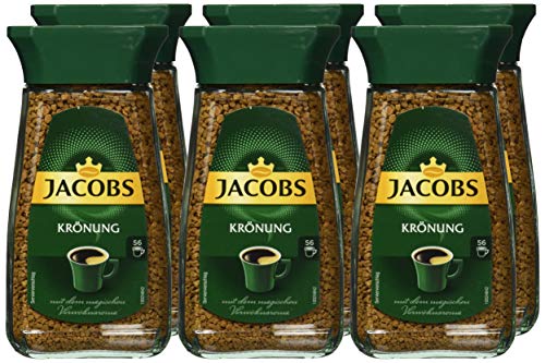 Load image into Gallery viewer, Jacobs Soluble Coffee Coronation, Pack of 6, 6 x 100 g Instant Coffee
