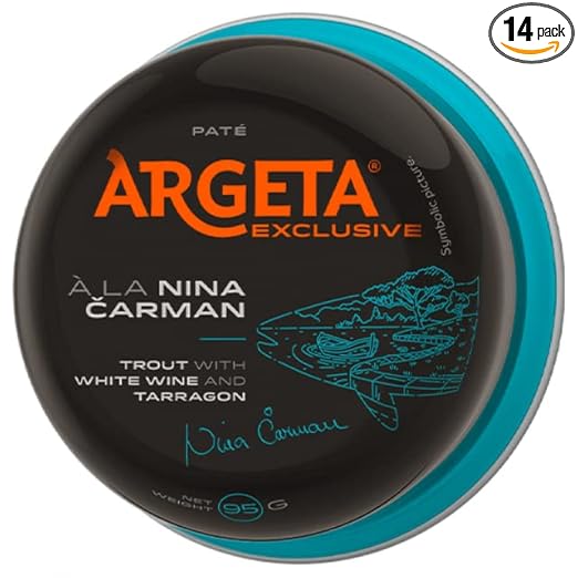 Load image into Gallery viewer, ARGETA Premium Exquisite Forellen-Fisch-Pastete – 14 Dosen Excellent and Delicious Pate
