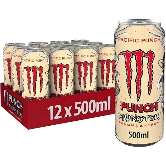 Monster Energy Super Mixbox + Gratis Womanda Dextro Energy (6 x 500 ml) 