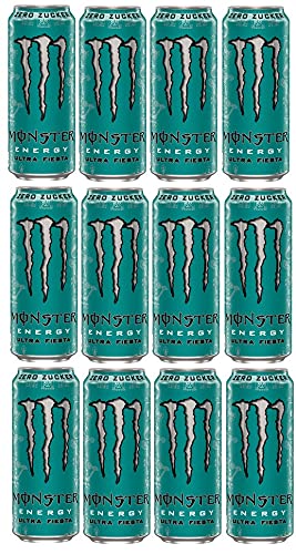 Monster Ultra Fiesta 0.5 L Disposable Deposit Zero Sugar Pack of 12