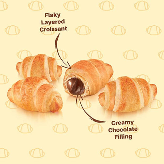 7 Days Mini Croissants with Cocoa Cream Filling 185 g