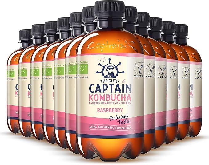 EKO Captain Kombucha Breskev 12 x 400 ml