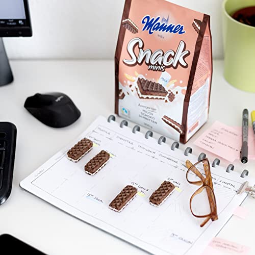 Load image into Gallery viewer, Manner Snack Mini Milk Chocolate | chocolate crunchy treat for in between meals | 1 pack (1 x 300 g)
