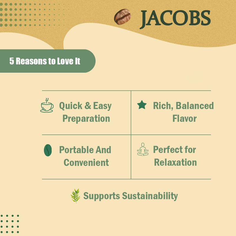 Load image into Gallery viewer, JACOBS 3in1 Ice Coffee Instant Coffee Powder – Refreshing Iced Coffee Mix with Sugar &amp; Creamer – 24 Sticks (304.8g / 297.6g) | Available in 144 Sticks (6 Boxes)
