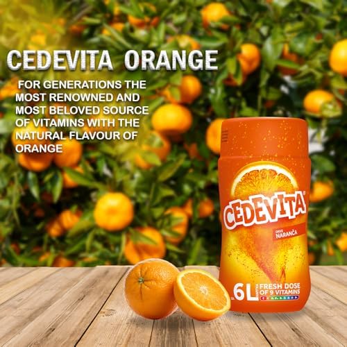 Afbeelding laden in Galerijviewer, Cedevita Multivitamine Gezonde en zoete gummy snoepjes met 9 essentiële vitamines in oranje glazen smaak - Een zak vol vitamines om het immuunsysteem te versterken - Verpakking van 15 gummy snoepjes 
