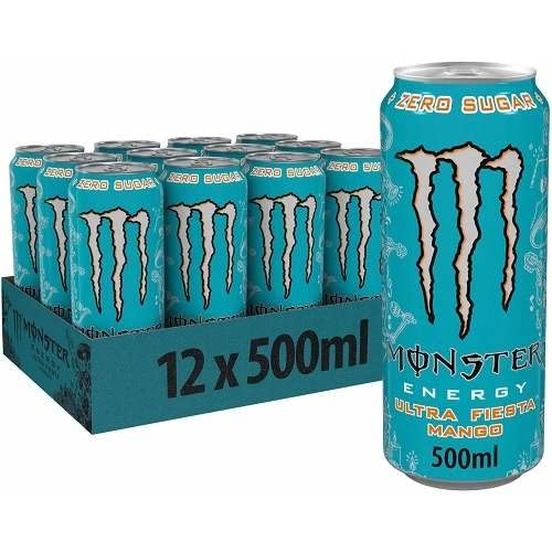 Monster Energy Ultra 12 x 500 ml Blue