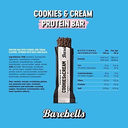 Barebells Protein Bar, 12 x 55 g