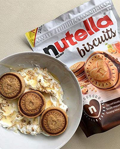 Load image into Gallery viewer, Nutella Biscuits 3 Packs of 304 g - A Delicious Crispy Biscuit with All the Creaminess and Unique Taste of Nutella Ferrero - Sold by Freedoney
