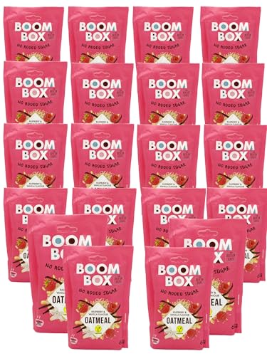 Load image into Gallery viewer, 16 Pack BOOM BOX Oatmeal – healthy breakfast selection (Vanilla- 60g)
