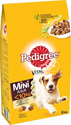 Pedigree Dog Food Adult Dry Dog Food Adult Mini Dogs Pack of 1 x 6kg