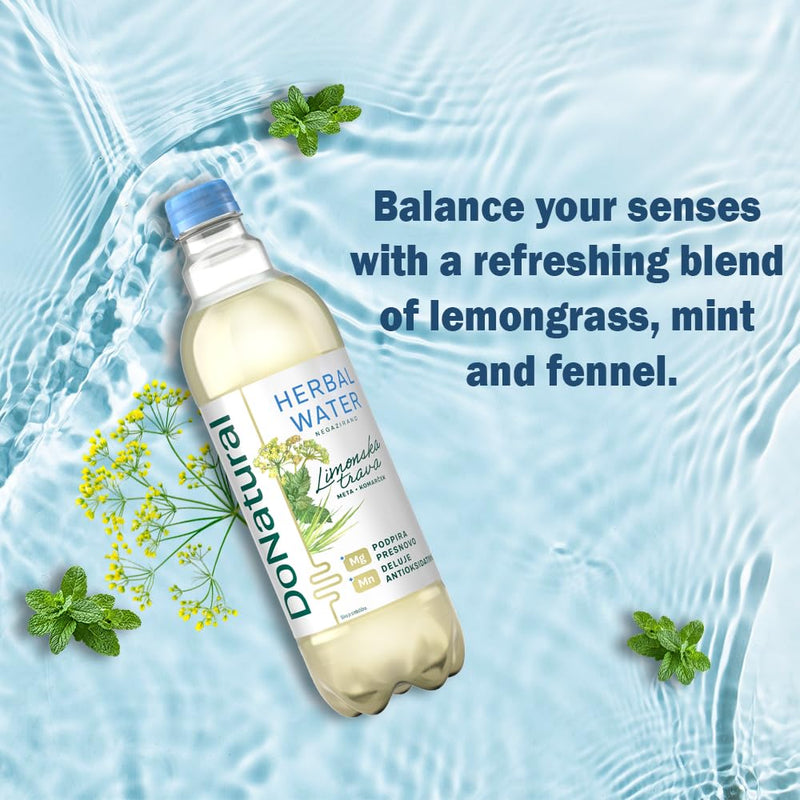 Load image into Gallery viewer, DONATURAL META Mineral Water Mg+Zn – 12 x 0.5L Natural Functional Water for Daily Well-Being
