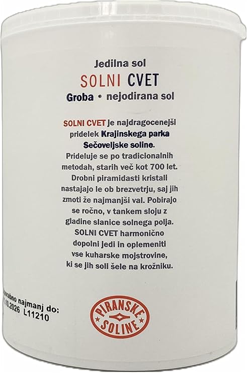 Load image into Gallery viewer, Solni Cvet - Fleur de Sel 250 g (Protected Designation of Origin) - pure organic and unrefined sea salt - excellent for cooking and as table salt (12 pieces)
