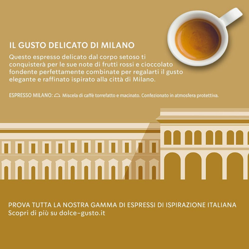 Load image into Gallery viewer, Espresso Milano DOLCE GUSTO 16CAPS. Delicato
