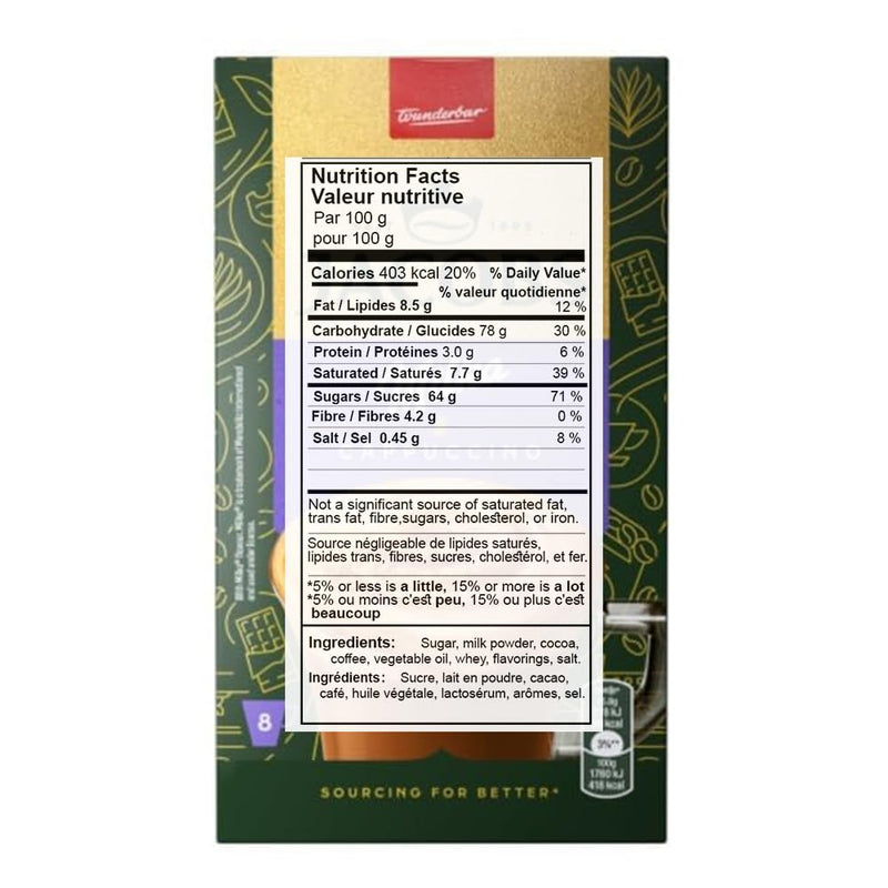 Load image into Gallery viewer, Jacobs Milka, cappuccino, 8 sticks, 126.4 g, single portions, fresh supply of wholesale, strong and rich coffee
