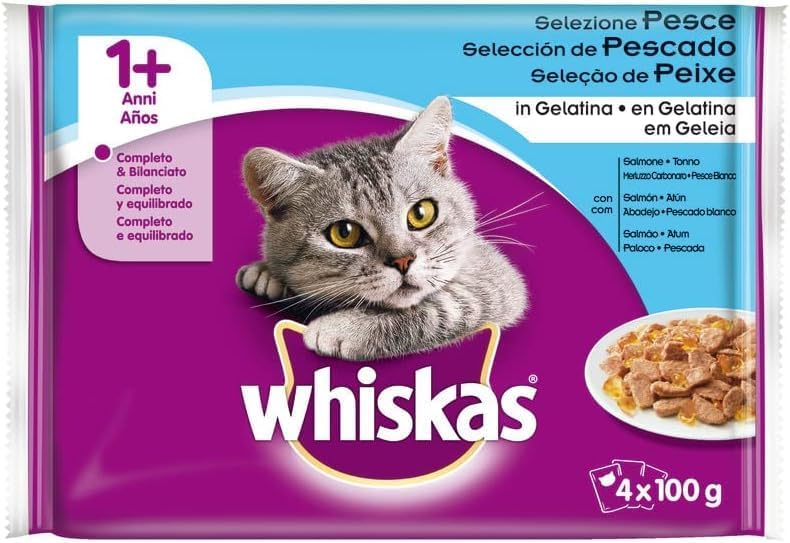 Load image into Gallery viewer, Mars ESPAÑA Bags for Cats from 1 Year Old, Fish Selection [Pack of 13]
