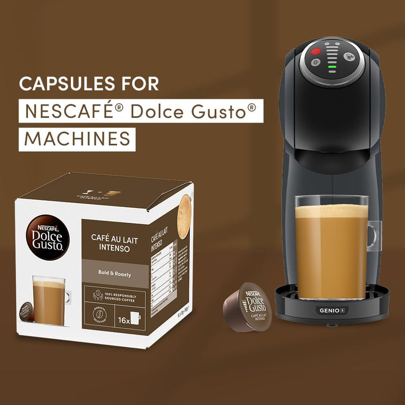 Load image into Gallery viewer, Café au Lait Intenso DOLCE GUSTO CAFE BUNDLE - 48CAPS.  Bold and nuanced
