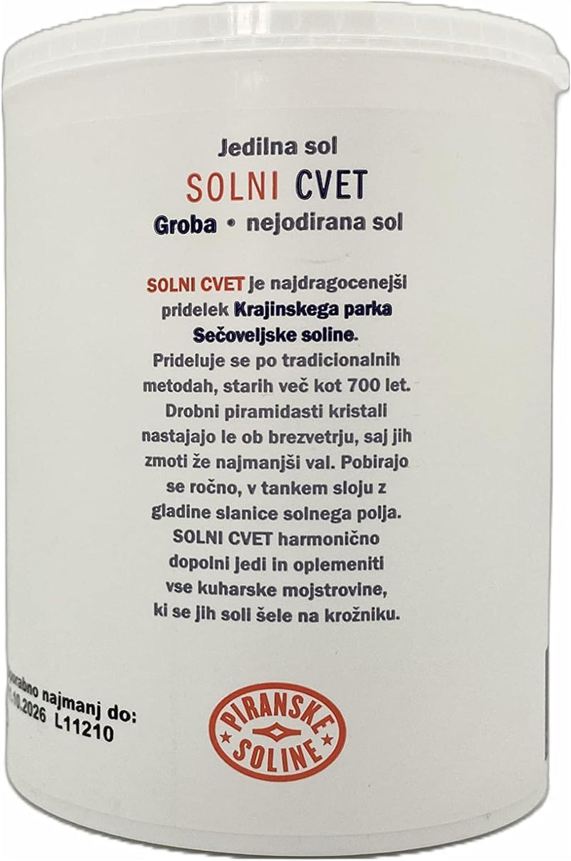 Load image into Gallery viewer, Solni Cvet - Salt Flower 250 g (Protected Designation of Origin) - pure organic and unrefined sea salt - good for cooking and table salt
