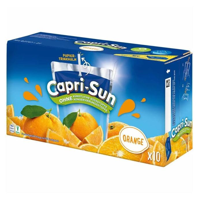 CAPRI-SUN MYSTIC DRAGON 10x200ml - Multivitamin Juice - No artificial colors or preservatives - Easy to open - Fun Fairy Edition 20cl (10-pack)