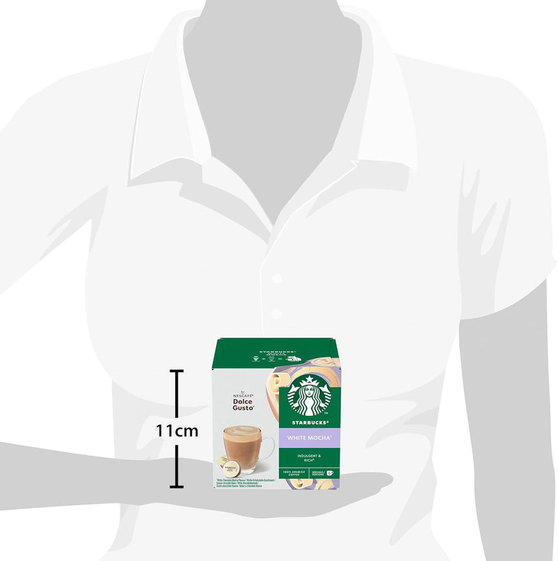 Load image into Gallery viewer, STARBUCKS® White Mocha DOLCE GUSTO BUNDLE - 36CAPS Indulgent and Rich
