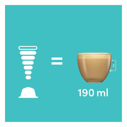 Flat White DOLCE GUSTO 16CAPS. Velvety and smooth