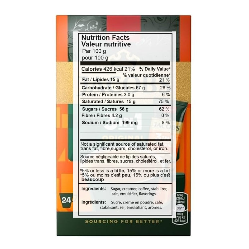 Load image into Gallery viewer, JACOBS 3in1 Instant Coffee Powder – Rich &amp; Creamy Coffee Mix with Sugar &amp; Creamer – 24 Sticks (302.4g) | Available in 144 Sticks (6 Boxes)
