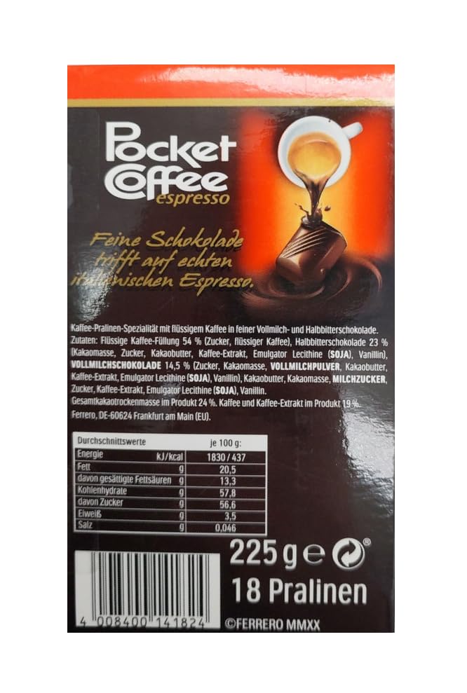 Load image into Gallery viewer, Ferrero Pocket Coffee (Pack of 12 x 62 g)
