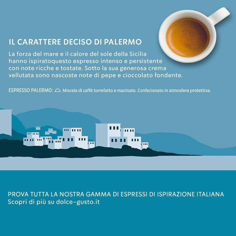 Load image into Gallery viewer, Espresso Palermo DOLCE GUSTO 3x30CAPS.
