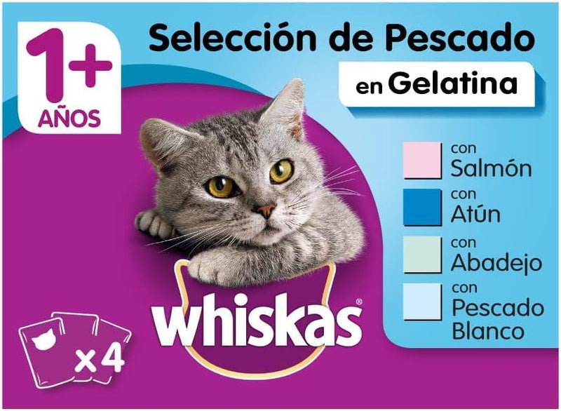 Load image into Gallery viewer, Mars ESPAÑA Bags for Cats from 1 Year Old, Fish Selection [Pack of 13]
