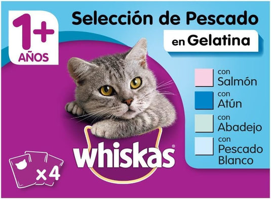 Mars ESPAÑA Bags for Cats from 1 Year Old, Fish Selection [Pack of 13]