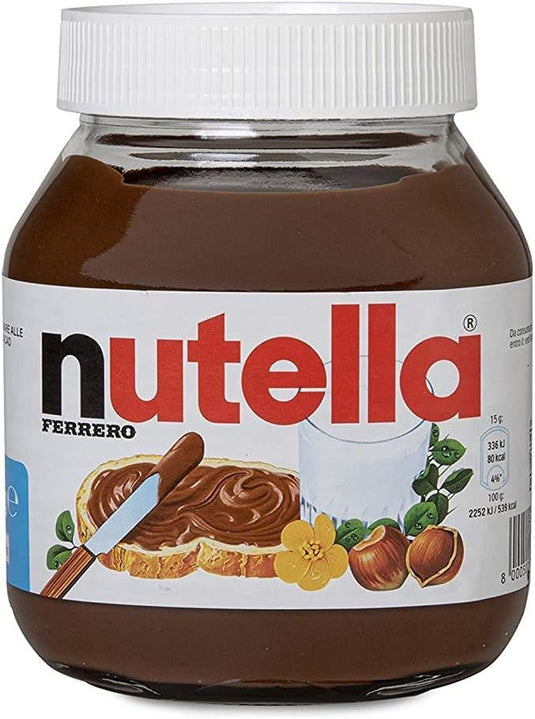 NUTELLA Chocolate Hazelnut Spread 600 g – Creamy Cocoa & Roasted Hazelnuts – Ideal for Breakfast, Baking & Desserts