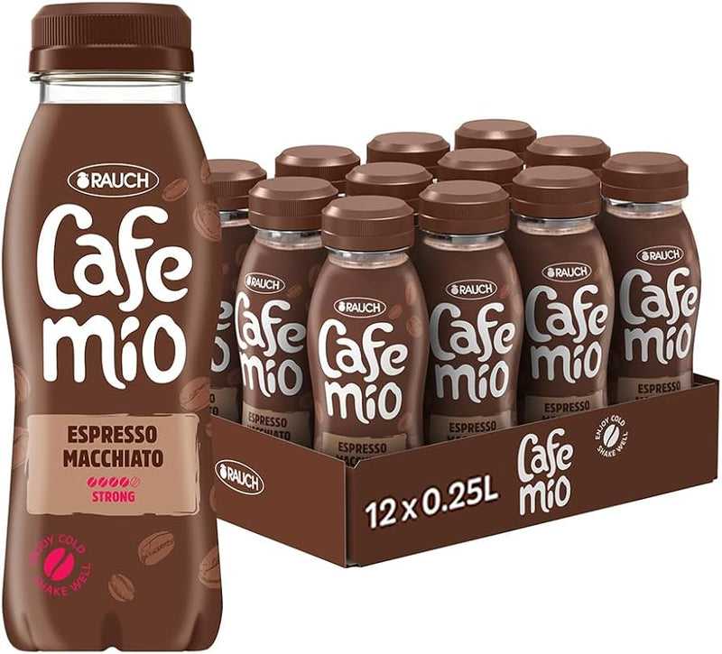 갤러리 뷰어에 이미지 로드, RAUCH Cafemio Espresso Macchiato 0.25 L PET (12 Pack)
