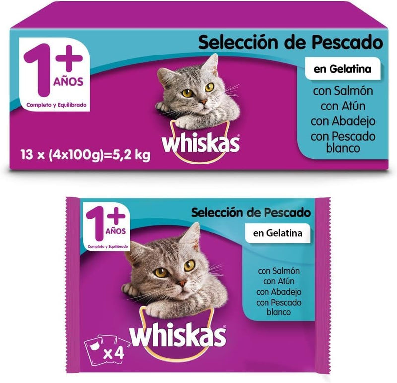 Load image into Gallery viewer, Mars ESPAÑA Bags for Cats from 1 Year Old, Fish Selection [Pack of 13]
