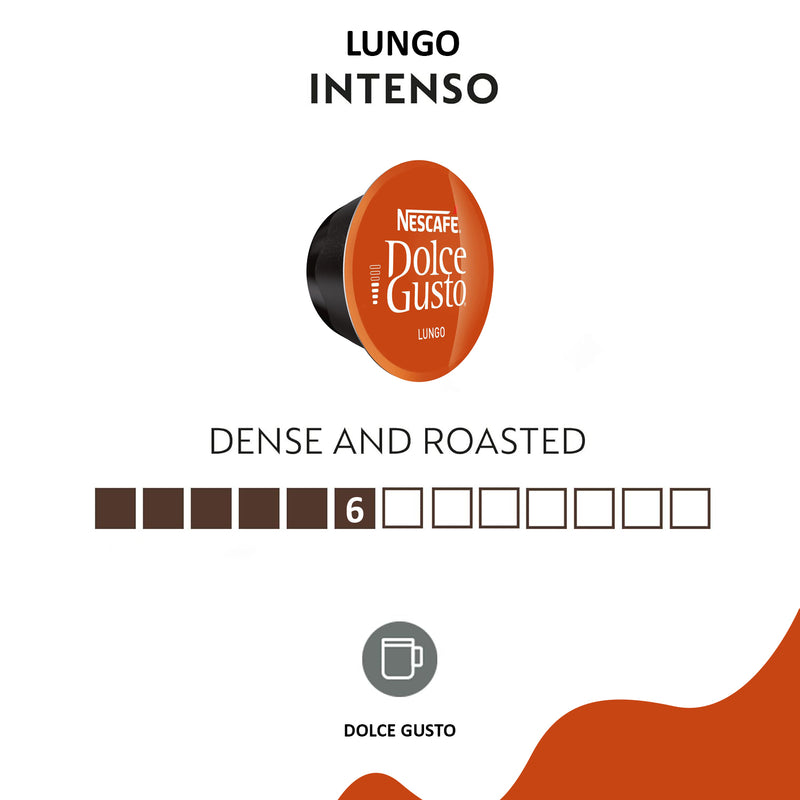Load image into Gallery viewer, Lungo DOLCE GUSTO 16CAPS. Balanced and roasty
