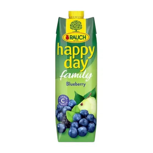 RAUCH Happy Day Happy Blueberry 25% Juice Drink 1 L PET