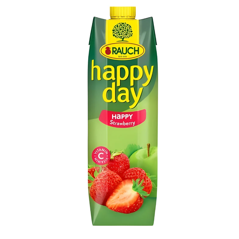 Load image into Gallery viewer, RAUCH Happy Day Happy Strawberry 35% 1 L PET
