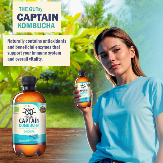 勇敢船长康普茶原味装 12 x 400 毫升