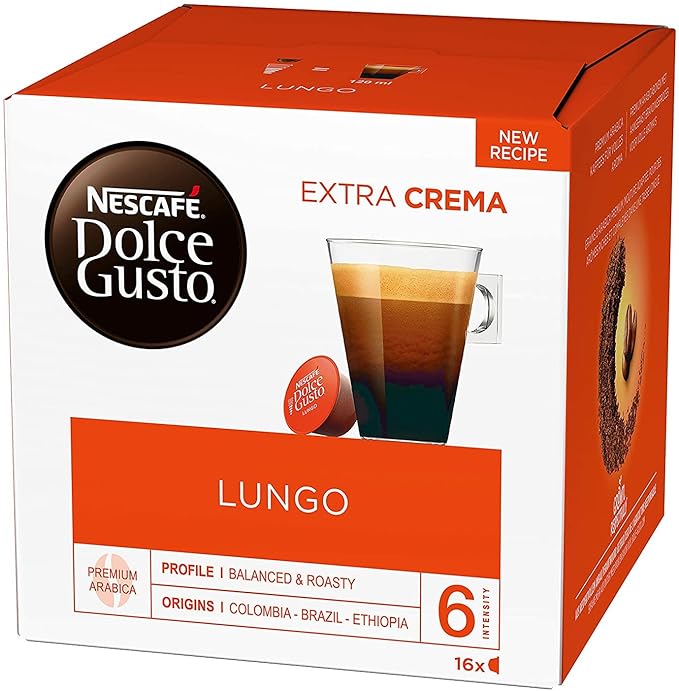 Load image into Gallery viewer, Lungo DOLCE GUSTO 16CAPS. Balanced and roasty
