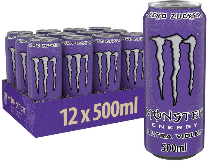 MONSTER ENERGY Monster Ultra Violet 12 x 500 ml