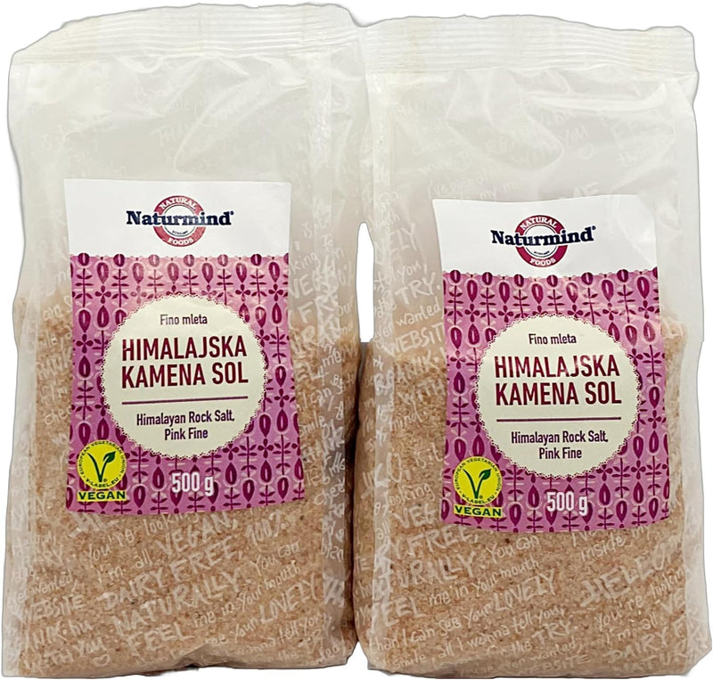 Load image into Gallery viewer, High Quality Himalayan Salt - 500g | 2 Pack Pure and Natural Himalayan Salt | Healthy Choices, Versatile Uses | Ideal for cooking, seasoning and more.
