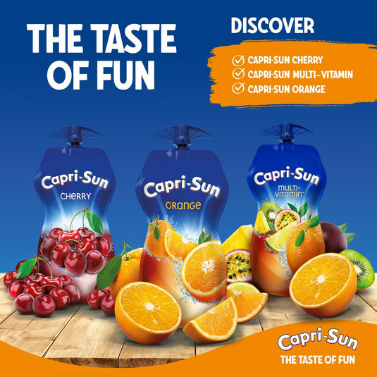 CAPRI - SUN Multivitamin 330ml Pouches - Fruit Drink (15 Pack)