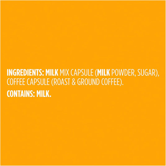 Latte Macchiato DOLCE GUSTO 16CAPS. Spectacular and voluptuous