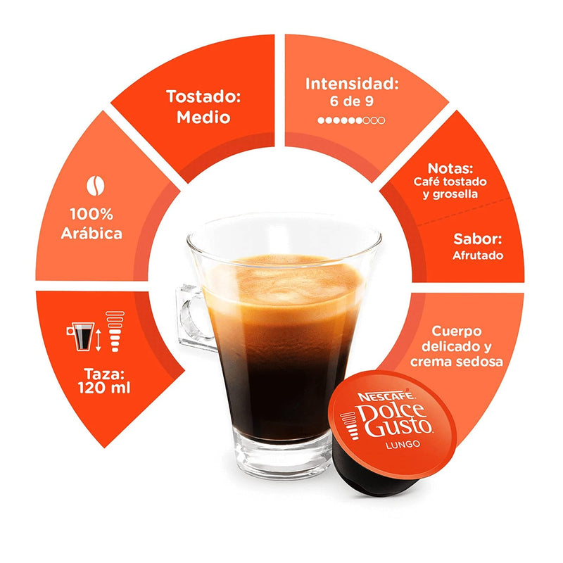 Load image into Gallery viewer, Lungo DOLCE GUSTO BUNDLE - 48CAPS. Balanced and roasty
