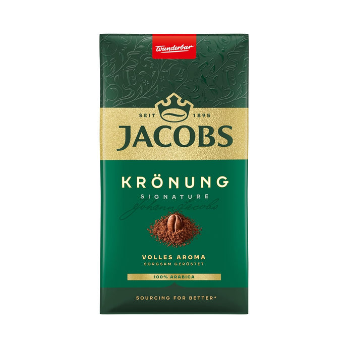 Jacobs Krönung Classic 100 Prozent Arabica, Gemahlener Röstkaffee, Mittlere Röstung, 500g (1er-Pack)