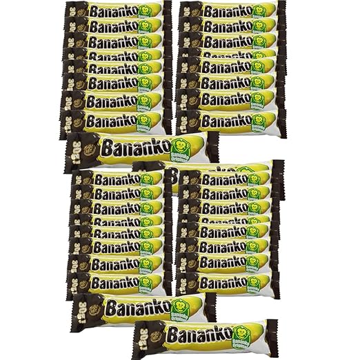 Bananko Čokoladni Krem Banana 30g - 36 Units Exquisite Chocolate Cream Banana Enjoyment - Treat Yourself to Pure Decadence!