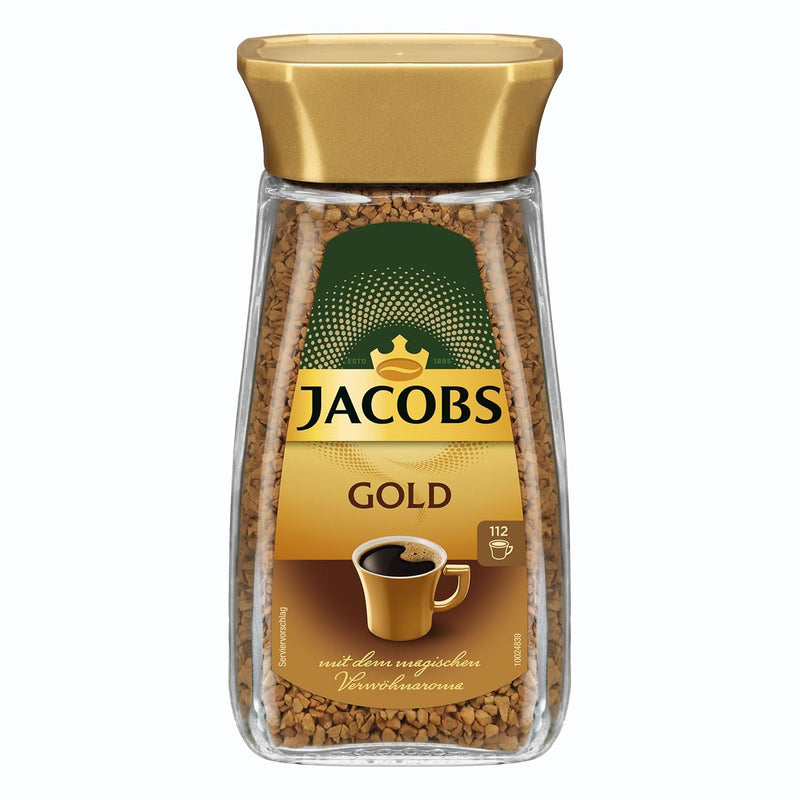 Afbeelding laden in Galerijviewer, Jacobs Gold Löslicher Kaffee, 6er Pack (6 x 200 g)
