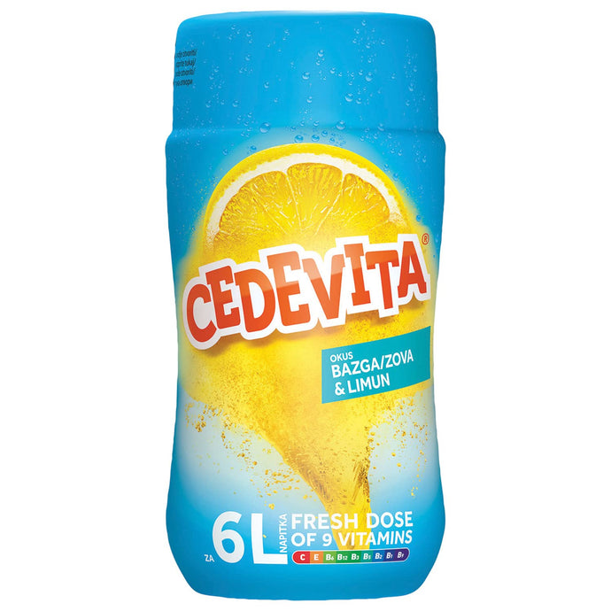 Cedevita Instant 9 Vitamins Drink in Granules 455 g - Elderberry and Lemone
